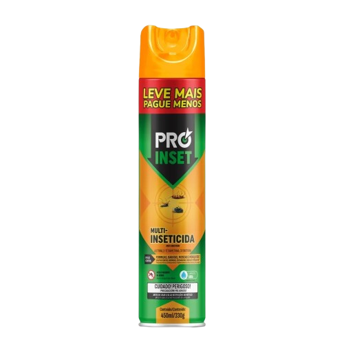 INSETICIDA PROINSET AERO MULTI 450ML - R$7.49 - CX/12 - 7899674038654