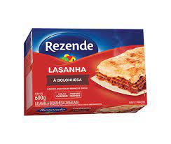 LASANHA REZENDE CONG BOLONHESA 600G. - R$8.20 - CX/10 - 7894904678556