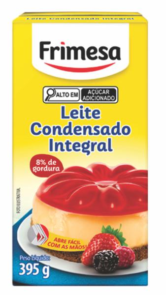 LEITE CONDENSADO INTEGRAL FRIMESA TP 395G - R$4.49 - CX/27 - 7896275960896