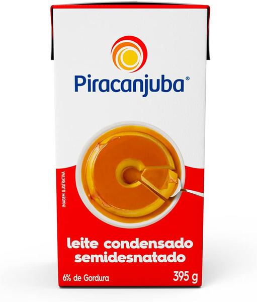 LEITE COND PIRACANJUBA SEMI DESNATADO 395G - R$5.38 - CX/27 - 7898215152002