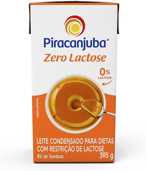 LEITE CONDENSADO ZERO LACTOSE PIRACANJUBA 395G - R$3.79 - CX/27 - 7898215151999