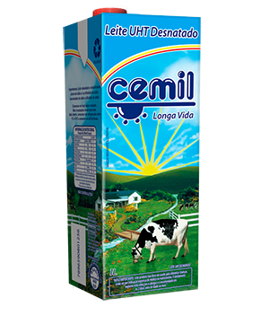 LEITE LV CEMIL DESNATADO 1LT - R$4.97 - CX/12 - 7896590801256