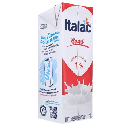 LEITE LV ITALAC SEMI DESNATADO 1LT - R$4.89 - CX/12 - 7898080640628