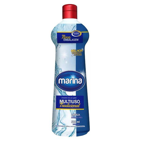 LIMPADOR MARINA MULTIUSO 4 EM1 500ML - R$2.28 - CX/12 - 7896569799980