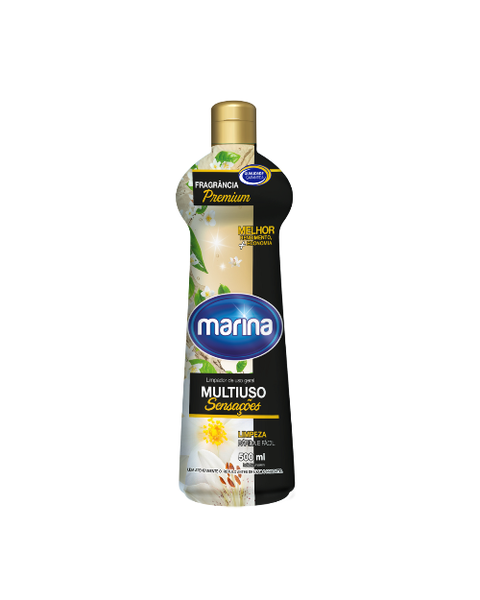 LIMPADOR MARINA MULTIUSO SENSACOES 500ML - R$2.28 - CX/12 - 7896569700023