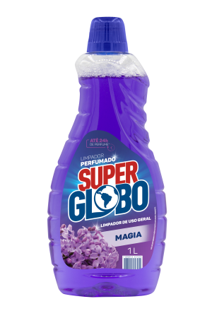 LIMPADOR SUPER GLOBO PERFUMADO MAGIA 1L - R$4.73 - CX/12 - 7898915457254