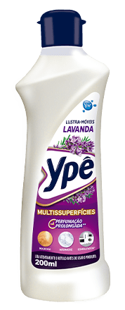 LUSTRA MOVEIS YPE LAVANDA 200ML - R$6.06 - CX/24 - 7896098909980