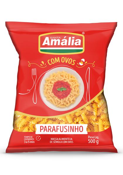 MACARRAO STA AMALIA OVOS PARAFUSINHO 500G - R$3.87 - FD/20 - 7896021300426