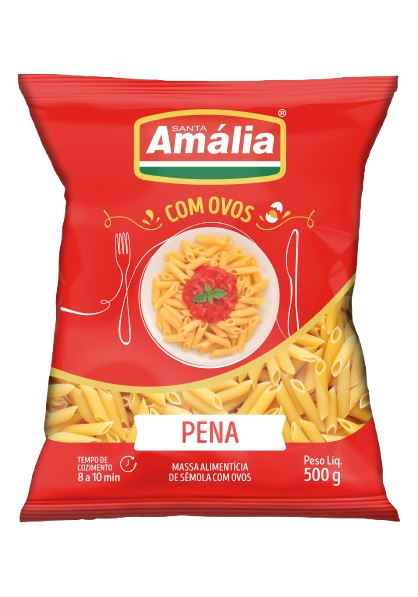 MACARRAO STA AMALIA OVOS PENA 500G - R$3.87 - FD/20 - 7896021300419