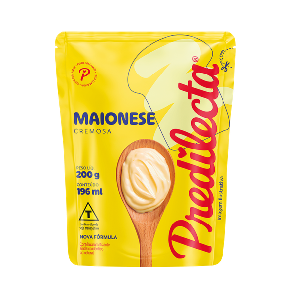 MAIONESE PREDILECTA SCH 200G - R$2.08 - CX/24 - 7896292360433