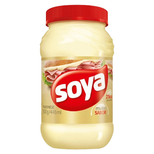 MAIONESE SOYA TRAD PET 500G - R$3.49 - CX/12 - 7891080803918
