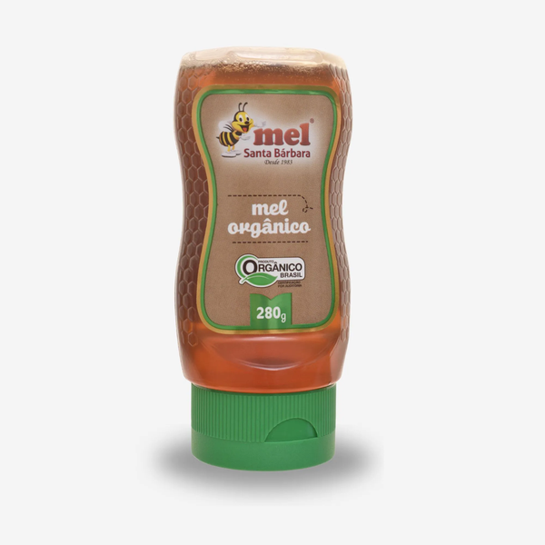 MEL SANTA BARBARA ORGANICO BISNAGA 280G - R$15.73 - CX/12 - 7897535412674