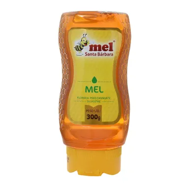 MEL SANTA BARBARA SILVESTRE BISNAGA 300G - R$13.67 - CX/12 - 7897535412773