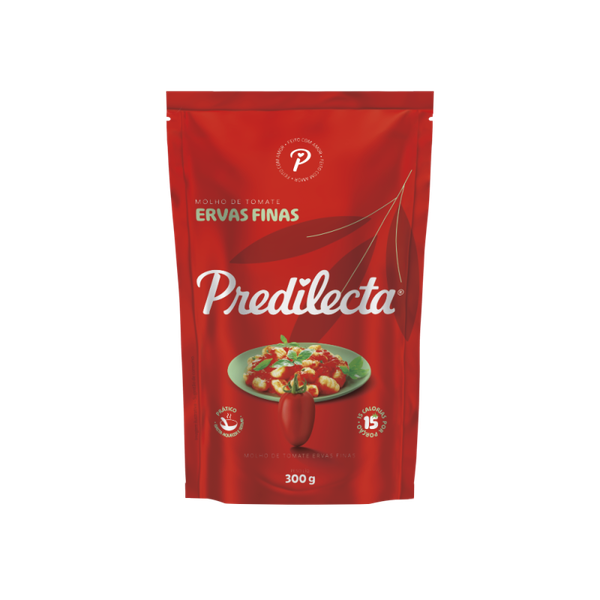MOLHO TOMATE PREDILECTA ERVAS FINAS 300G - R$2.18 - CX/32 - 7896292334038