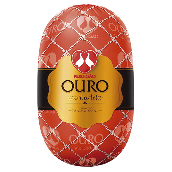 MORTADELA BOLONHA DEFUMADA OURO PERDIGAO KG - R$15.99 - KG/08 - 7891515356736