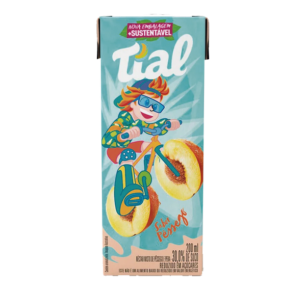 NECTAR TIAL KIDS PESSEGO E PERA 200ML - R$1.50 - CX/24 - 7896005311790