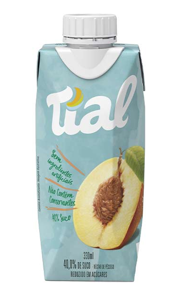 NECTAR TIAL PESSEGO 330ML - R$2.40 - CX/12 - 7896005310106