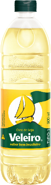 PACK OLEO SOJA VELEIRO PET 900ML - R$6.39 - CX/06 - 7896036090862