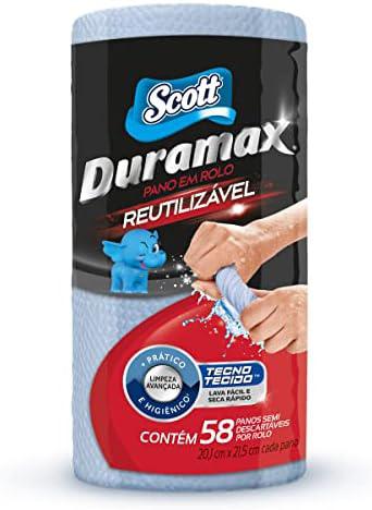 PANO DE LIMPEZA SCOTT ROLO DURAMAXX AZUL 58UN - R$9.78 - FD/24 - 7891172523311