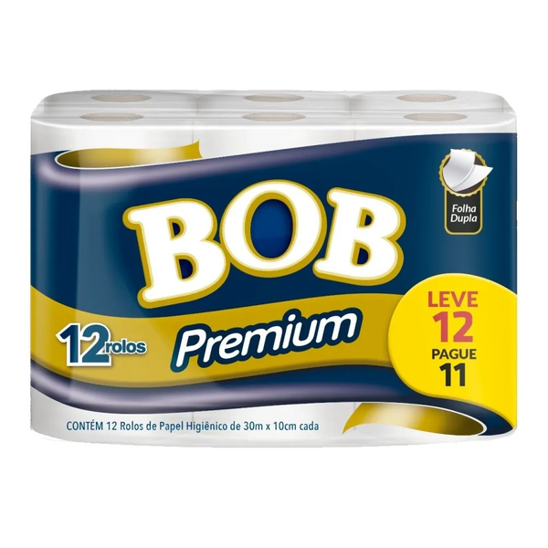 PAPEL HIG BOB NEUTRO FD 30M PREMIUM LV12 P11 - R$10.98 - FD/06 - 7896089404494