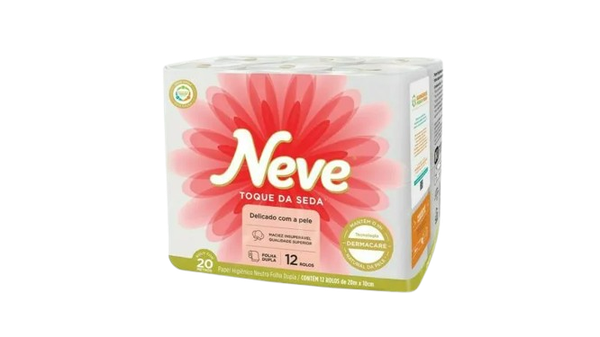 PAPEL HIG NEVE NEUTRO FD 20M 12UN  - R$14.63 - FD/05 - 7891172523434