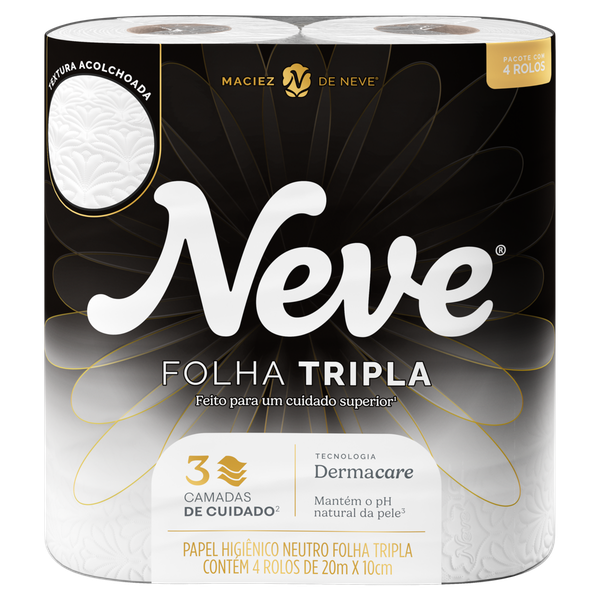 PAPEL HIG NEVE SUPREME NEUTRO FT 20M 16X4 - R$8.27 - FD/16 - 7891172422607