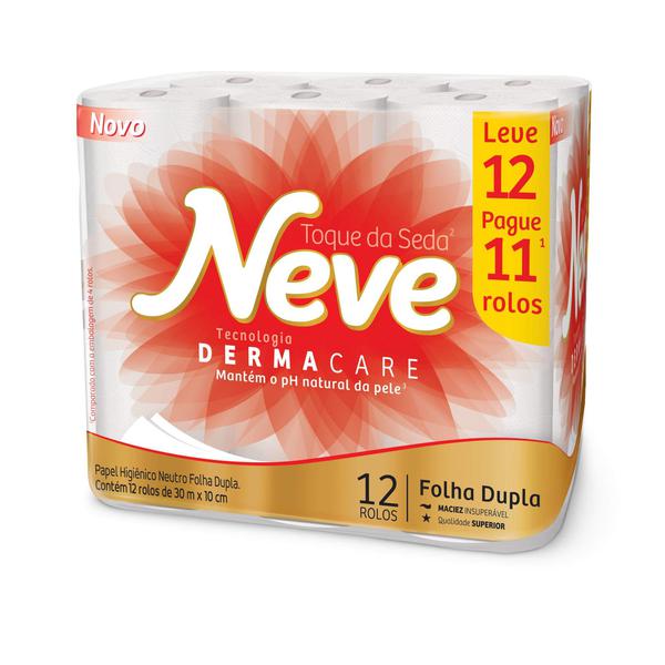 PAPEL HIG NEVE TOQ SEDA  FD LV12 PG11 30M - R$19.65 - FD/06 - 7891172523410