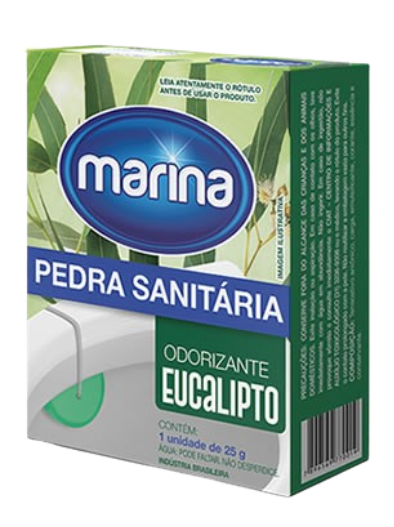 PEDRA SANITARIA MARINA EUCALIPITO 25G - R$1.65 - CX/12 - 7896569770019