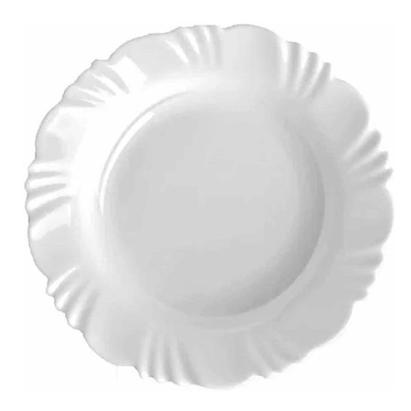 PRATO DURALEX OPALINE PETALA FUNDO 23,5CM - R$6.38 - CX/24 - 7891155037880