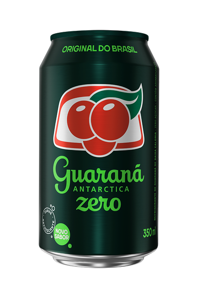 REFRIGERANTE GUARANA ANTARCTICA ZERO LT 350ML - R$2.69 - CX/12 - 7891991002288