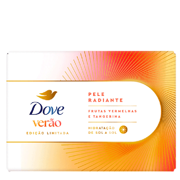 SAB DOVE FRUTAS VERMELHAS E TANGERINA PELE RAD 90G - R$3.67 - CX/48 - 7891150099951