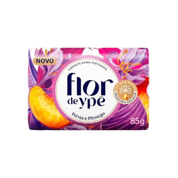 SAB FLOR YPE FRESIA/PESSEGO 85G - R$1.81 - CX/72 - 7896098902226