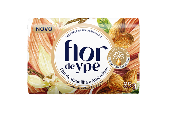 SAB FLOR YPE FLOR DE BAUN/AMENDOA 85G - R$1.15 - CX/72 - 7896098902271
