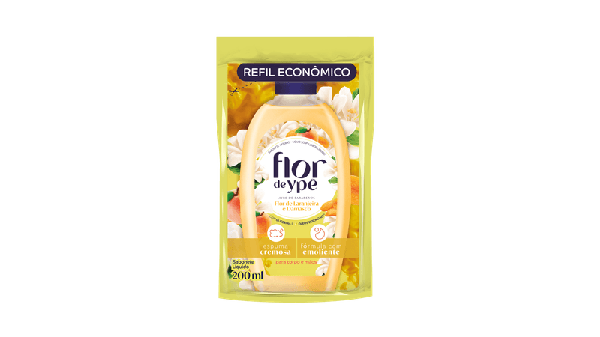 SAB FLOR YPE LIQ LARANJA DAMASCO REFIL 200ML - R$3.83 - CX/12 - 7896098907993
