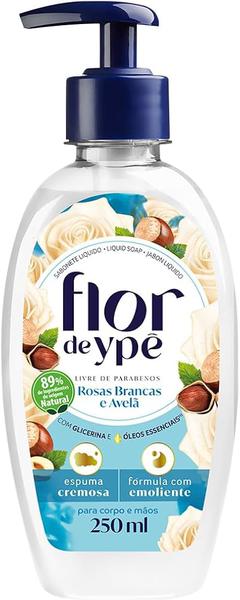 SAB YPE LIQ ROSAS BRANCA E AVELA 250ML - R$5.92 - CX/12 - 7896098906040