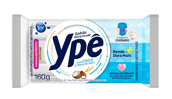 SABAO BARRA YPE COCO YPE 160G - R$3.75 - CX/60 - 7896098905999