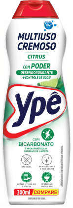 SAPONACEO YPE CREMOSO CITRUS 300ML - R$8.29 - CX/24 - 7896098904343