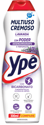 SAPONACEO YPE CREMOSO LAVANDA 300ML - R$8.29 - CX/24 - 7896098904350
