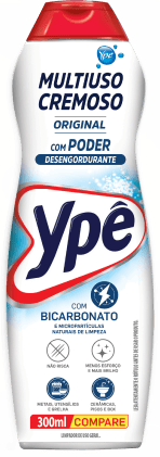 SAPONACEO YPE CREMOSO ORIGINAL 300ML - R$8.29 - CX/24 - 7896098904336