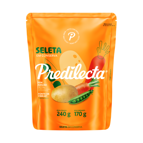 SELETA LEGUMES PREDILECTA  SCH 170G - R$3.09 - CX/32 - 7896292357785
