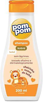 SHAMPOO INFANTIL POMPOM SUAVE 200ML - R$7.80 - CX/12 - 7896012800669