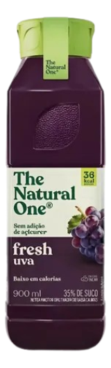 SUCO PRONTO NATURAL ONE FRESH UVA 900ML - R$8.99 - CX/06 - 7899916919895