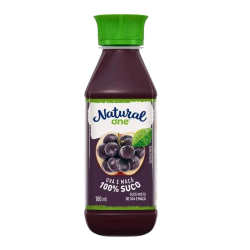 SUCO PRONTO NATURAL ONE UVA 180ML ( AMBIENTE) - R$3.75 - CX/6 - 7899916906031