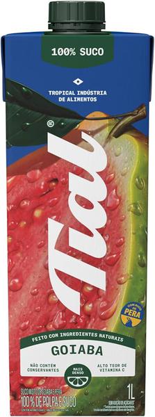 SUCO TIAL 100% GOIABA 1L - R$8.97 - CX/12 - 7896005310359