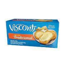 TORRADA VISCONTI TRADICIONAL 120G - R$3.29 - CX/32 - 7891962052564