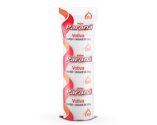 VELA PARANA VOTIVA 255G C/1 12UN - R$10.92 - CX/12 - 7896080901084