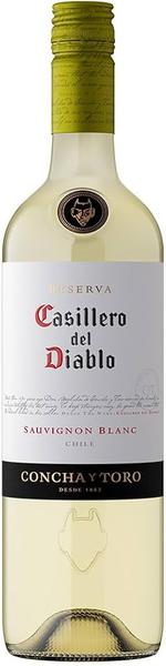 VINHO CASILLERO DEL DIABLO SUAVIGNON BLANC 750ML - R$38.99 - CX/12 - 7804320301174