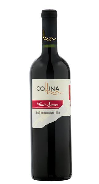 VINHO COLLINA TINTO SUAVE 750ML - R$11.60 - CX/12 - 7896100500785