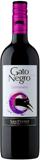 VINHO GATO NEGRO CHILENO CARMENERE 750ML - R$24.99 - CX/12 - 7804300122805