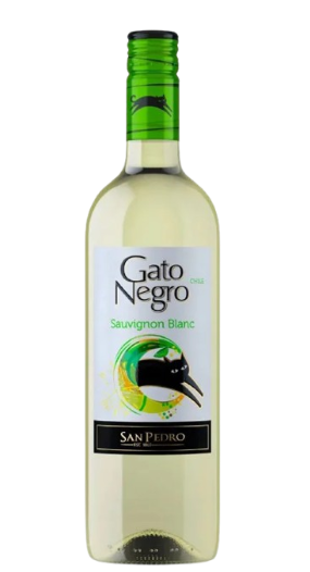 VINHO GATO NEGRO CHILENO SAUVINGNON BLANC 750ML - R$24.99 - CX/12 - 7804300010645